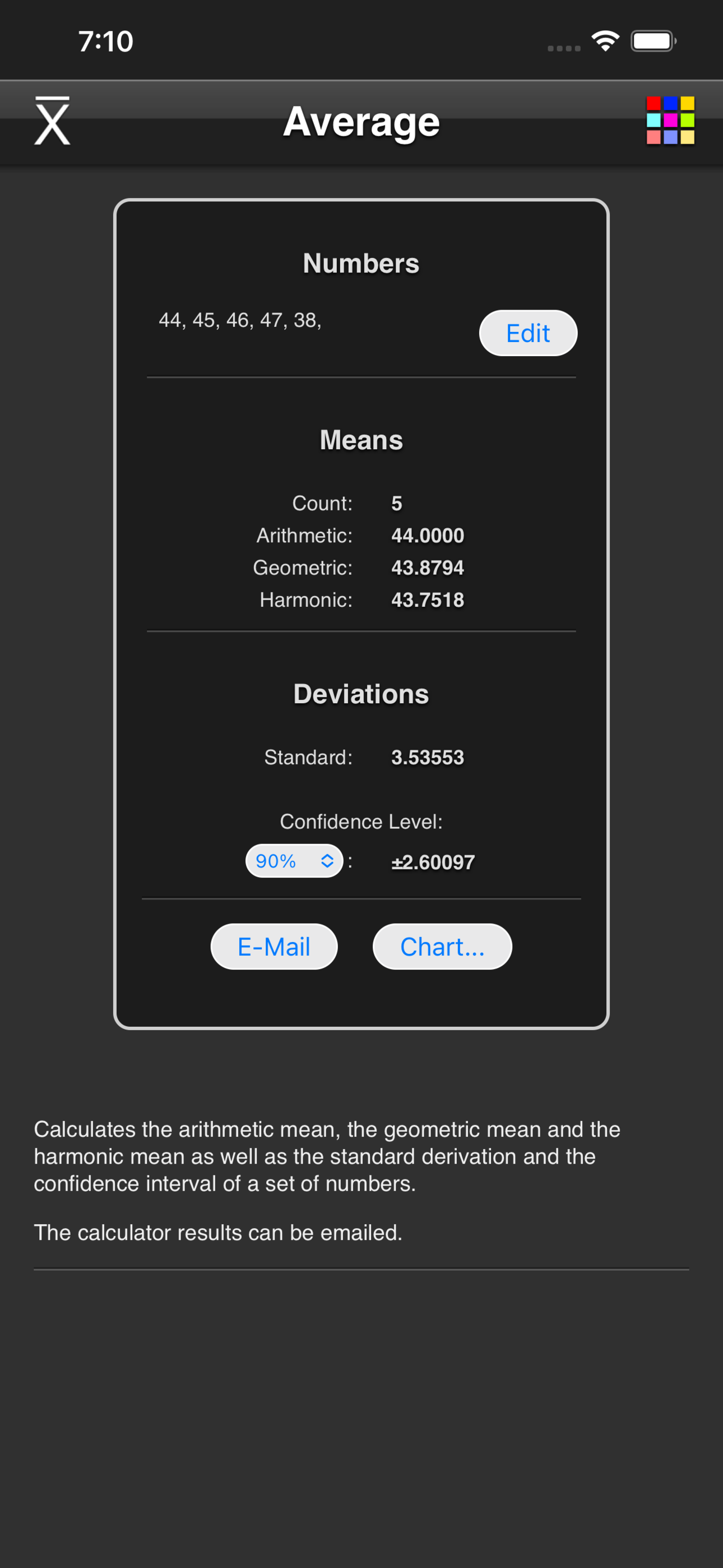 Average Calculator