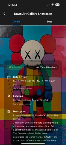 Next Social App screenshot
