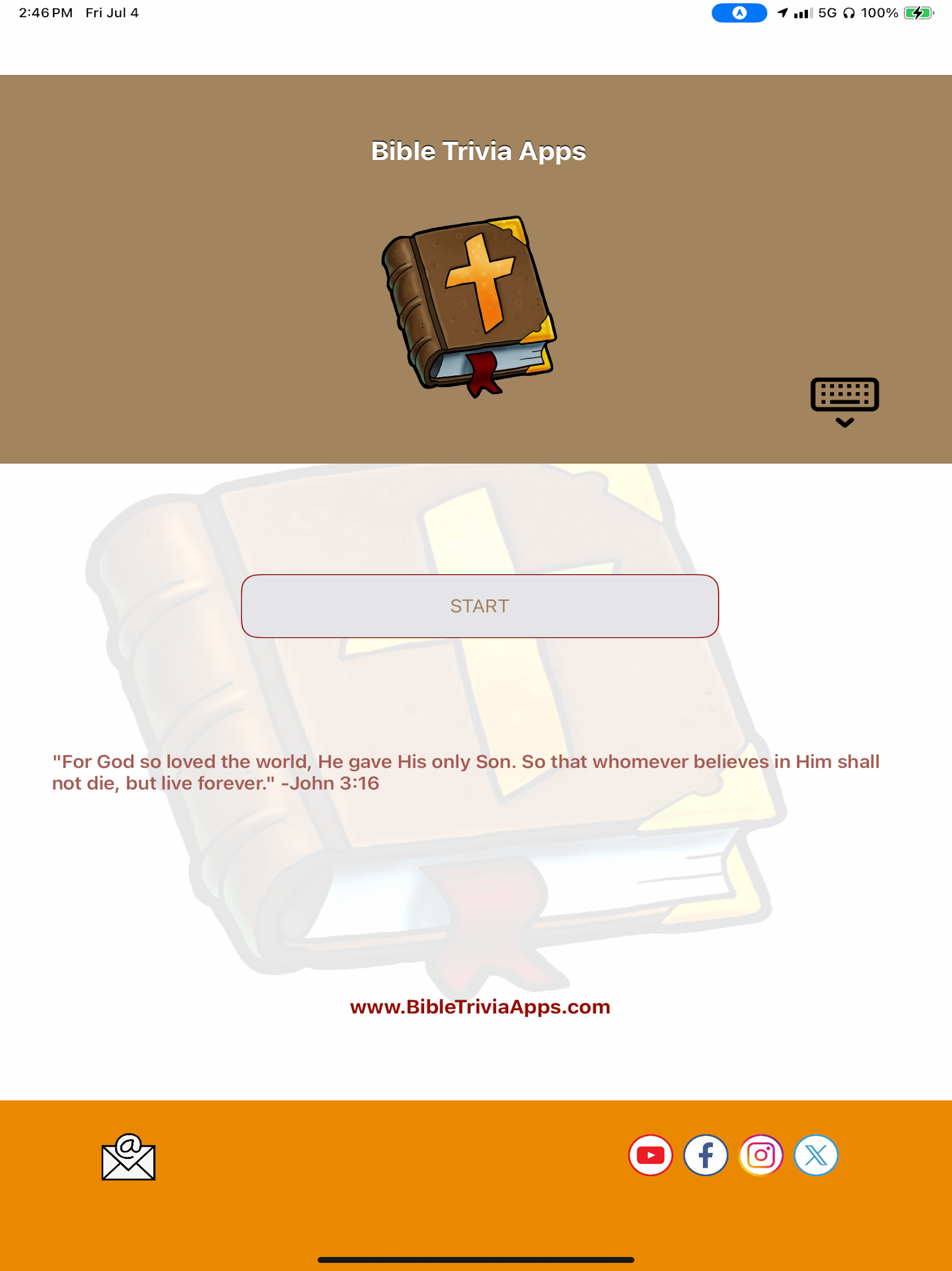 Bible Trivia Apps