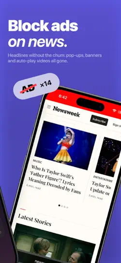 Capture d'écran de OrNET Shield - Ad Blocker sur iPhone 3