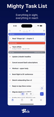 fecit: Task Manager & Planner screenshot
