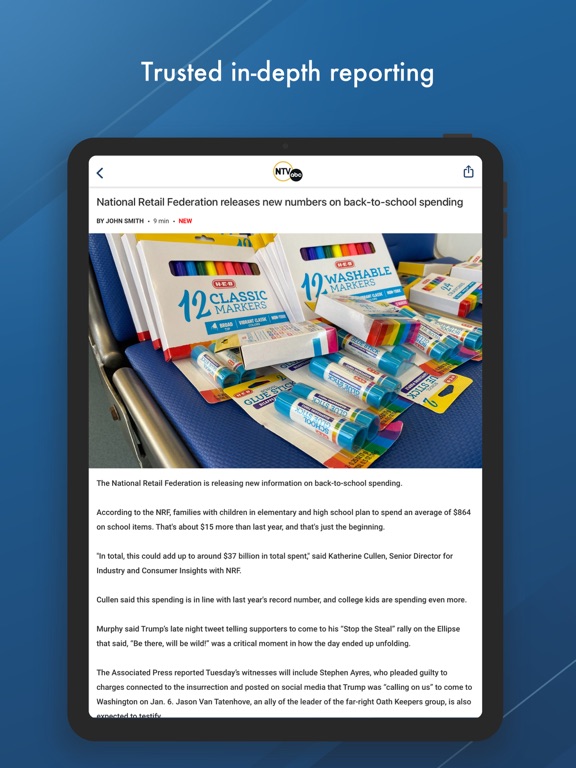 NTV News iPad screenshot 4 - News app