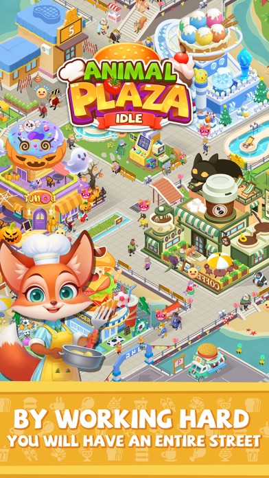Idle Animal Plaza Screenshot