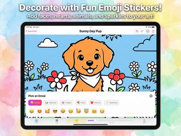 ColorMagic: Coloring Book iPad screenshot