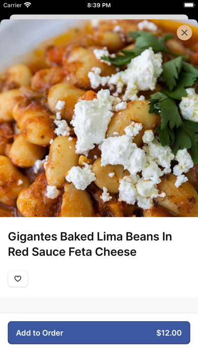 Opa Greek Restaurant iPhone screenshot 4 - Food & Drink app