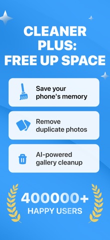 Cleaner Plus: Free Up Space screenshot