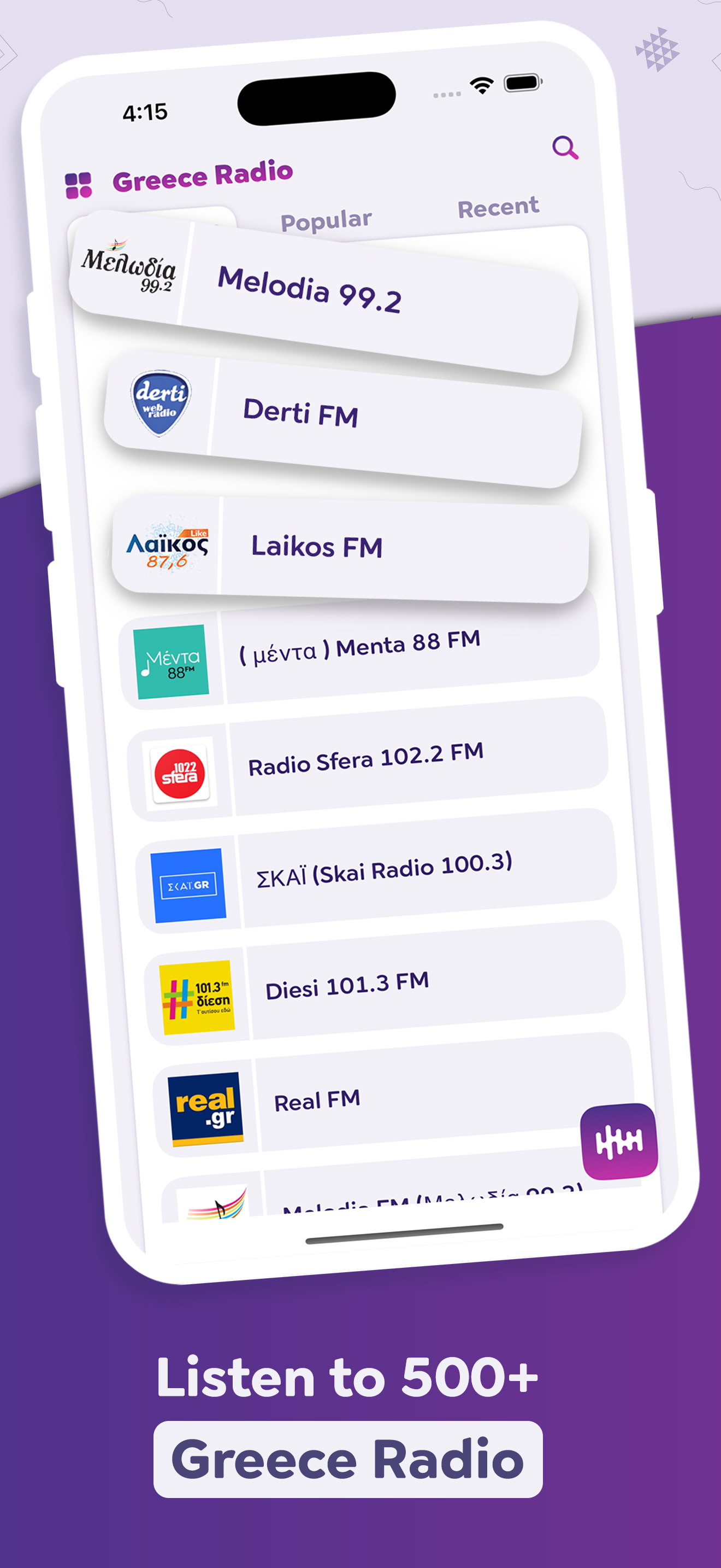 All Greece Radio FM & Music