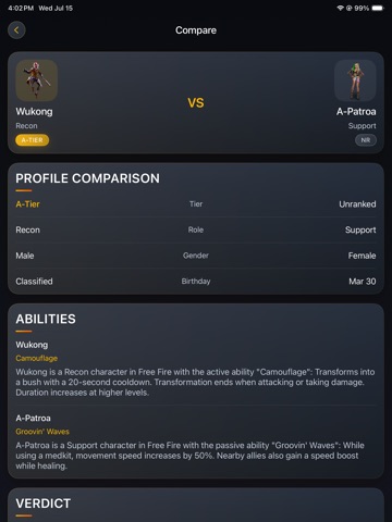 FF Tool Master: Skins & Emotes iPad screenshot