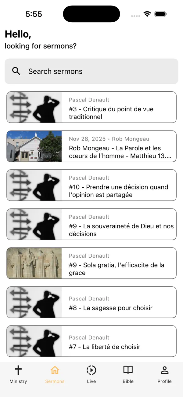#2. Preche Mobile (iOS) Podle: Sermon Network
