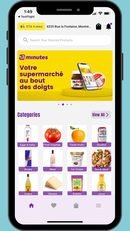 12min - Grocery Delivery