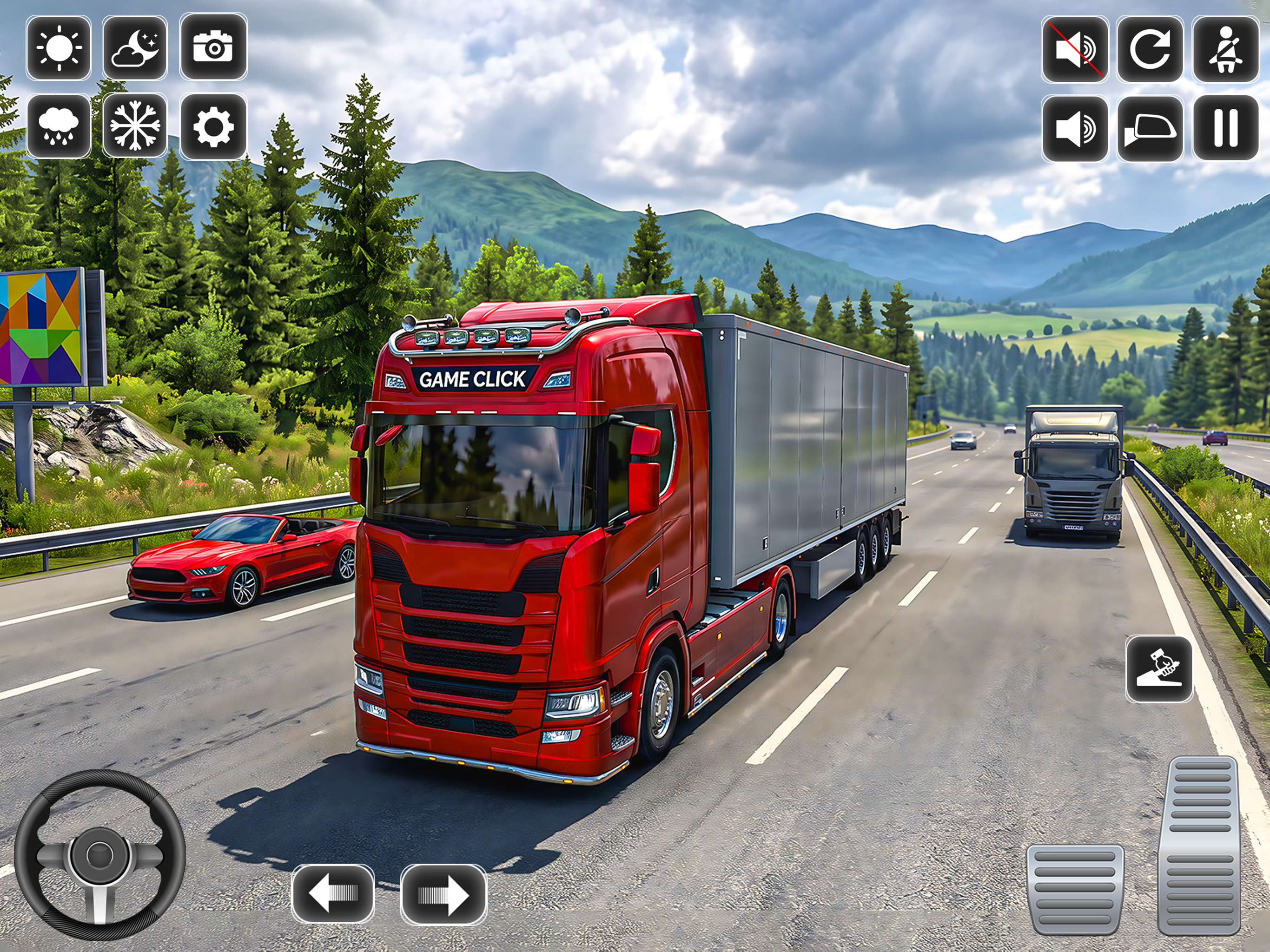 Truck Cargo Driving Simulator screenshot 12