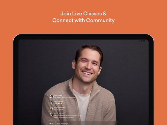 Jefferson Fisher iPad screenshot 3 - Social Networking app