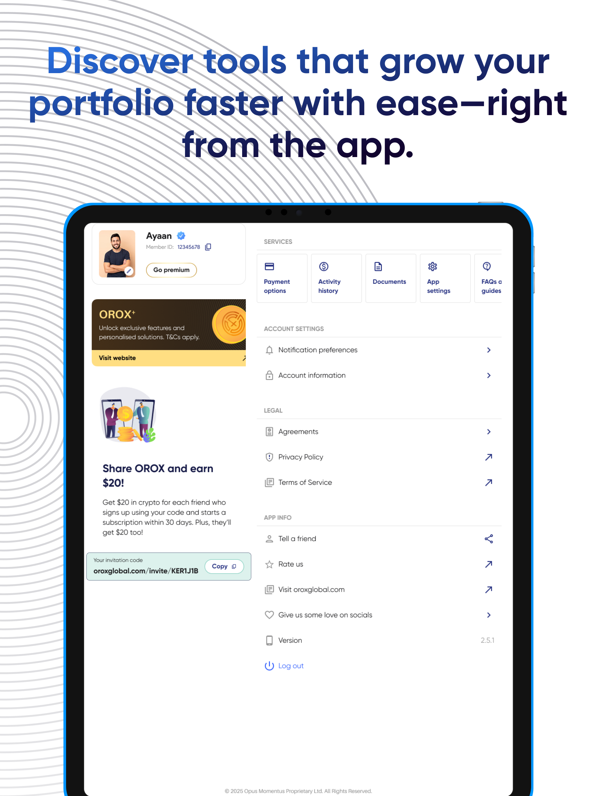OROX — Build Wealth screenshot 9