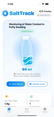 SaltTrack: Salt Intake Tracker Screenshot 1 of 7