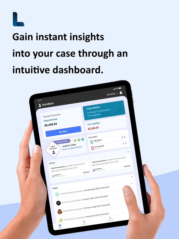 Logics Client Portal