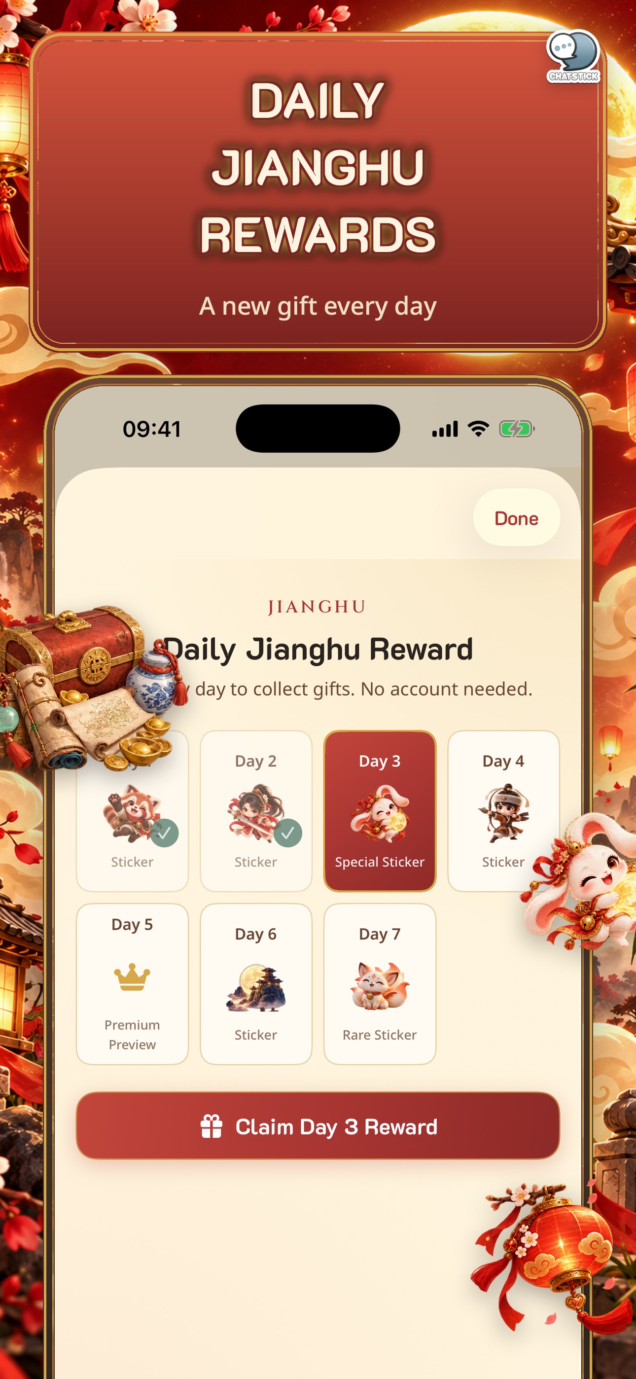 Screenshot 9 of Little Wuxia Stickers