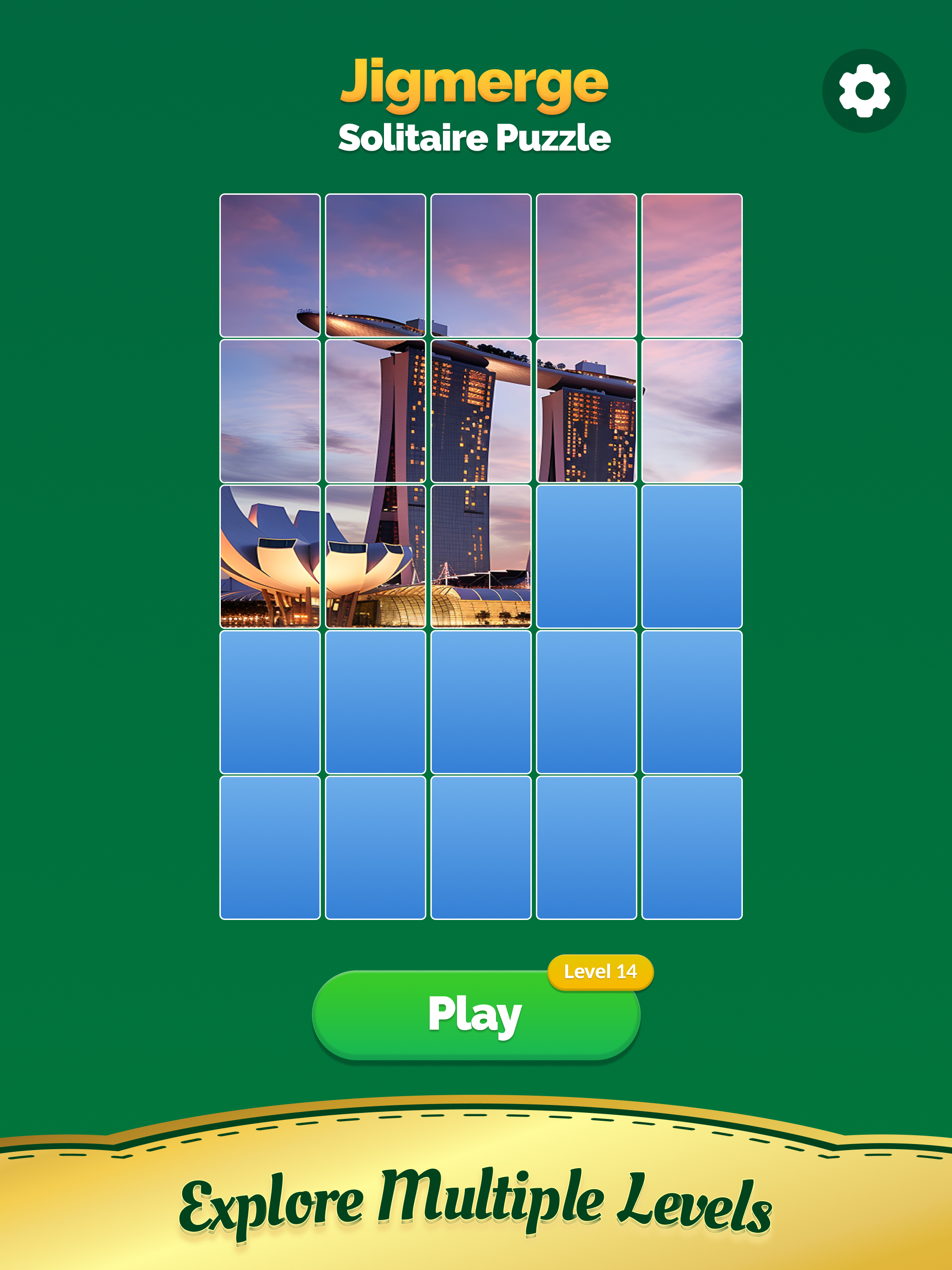 Jigmerge Solitaire Puzzle