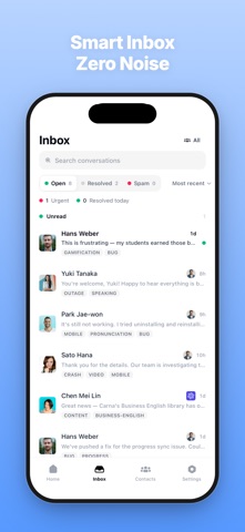 Helpway: AI Support Inbox Screenshot 2 of 5