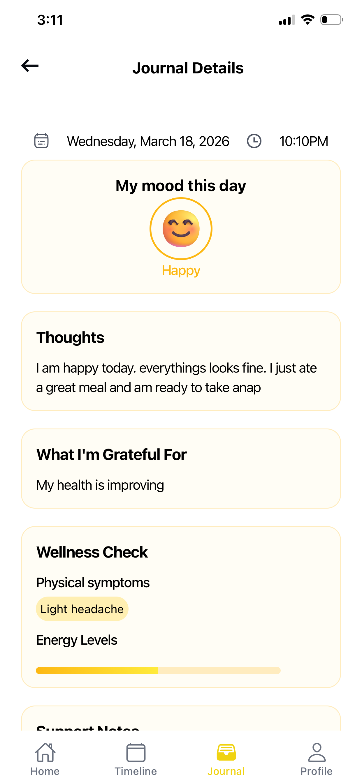 Sunshine Oncology Planner screenshot 4