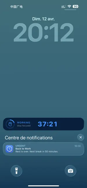 MinuteurX screenshot 1