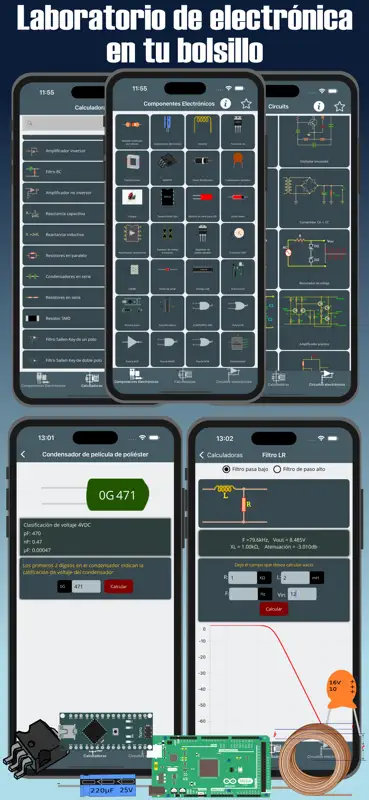 Herramientas de Electrónica ++ screenshot 1 of 9