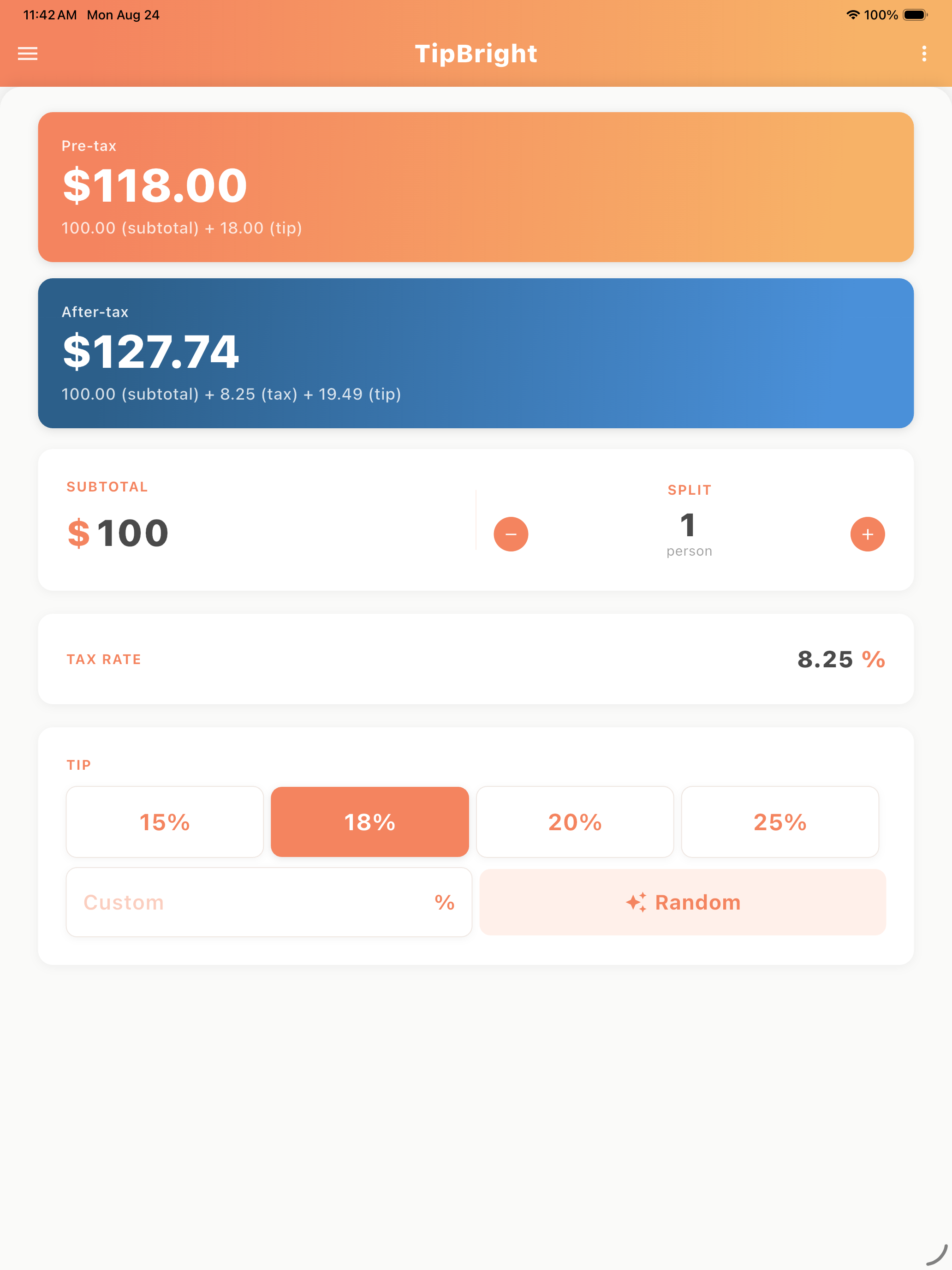 Tip Bright screenshot 4
