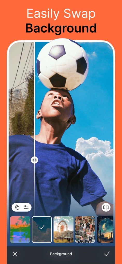 Airbrush: Face Photo Editor - Seamless Background Swaps