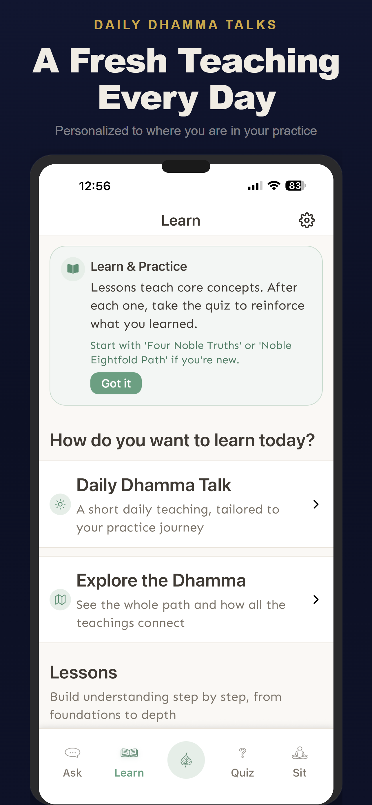 BuddhaUR: Buddhist Meditation