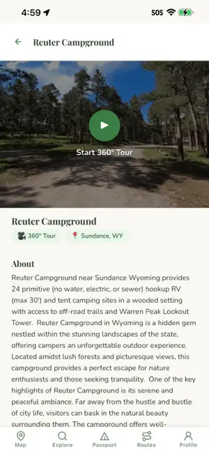Campground Views screenshot 4