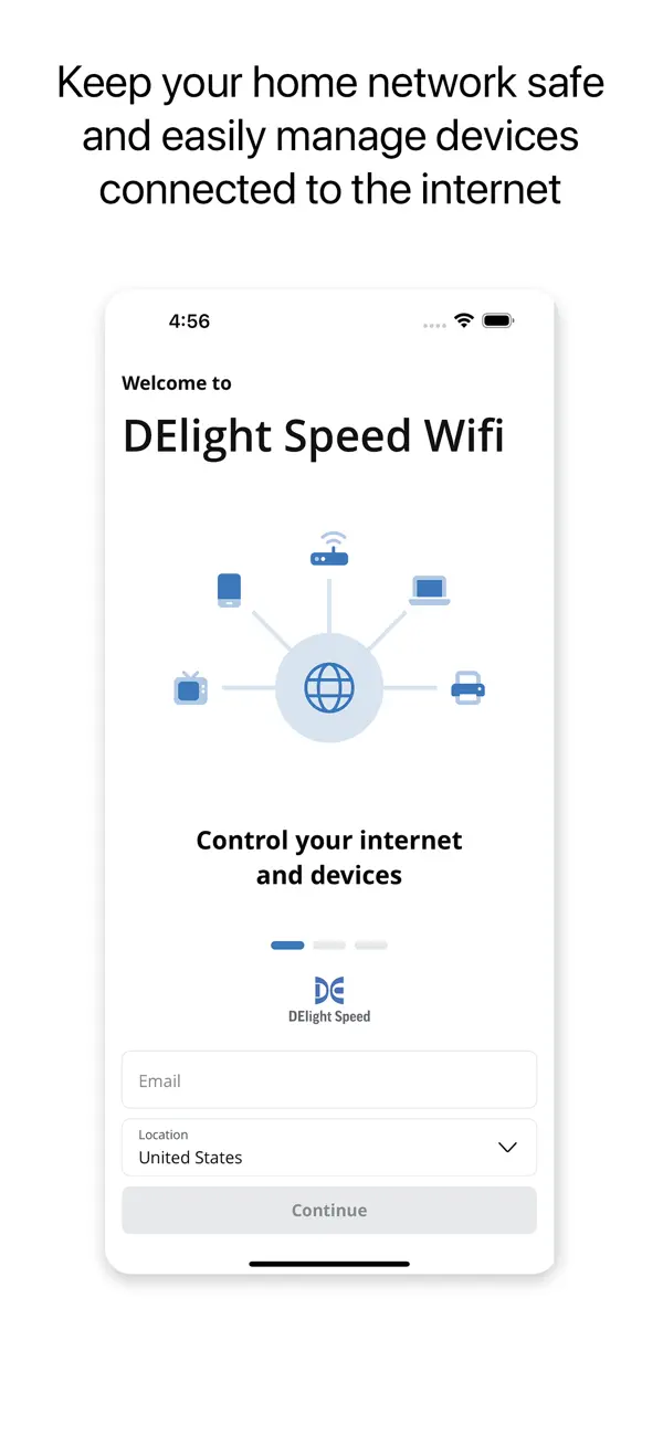 Screenshot #1 pour DElight Speed Wifi