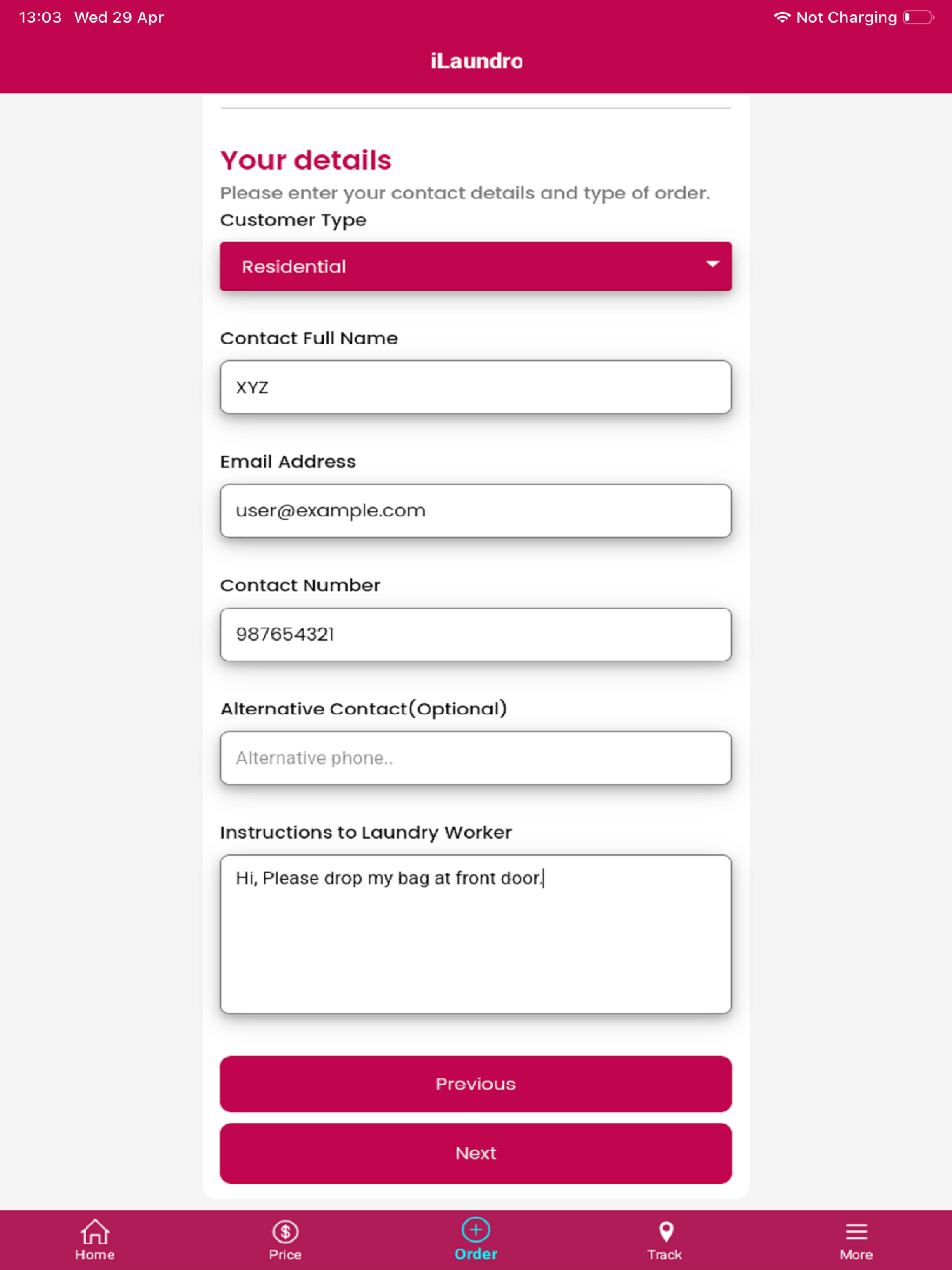 iLaundro screenshot 17