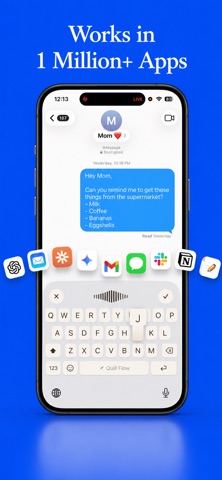 Quill Flow：AI 语音键盘 screenshot