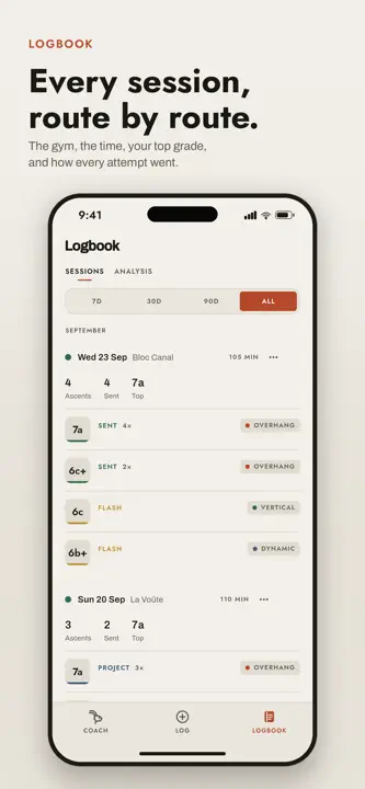 Climbl: Climbing Log & Coach screenshot 5