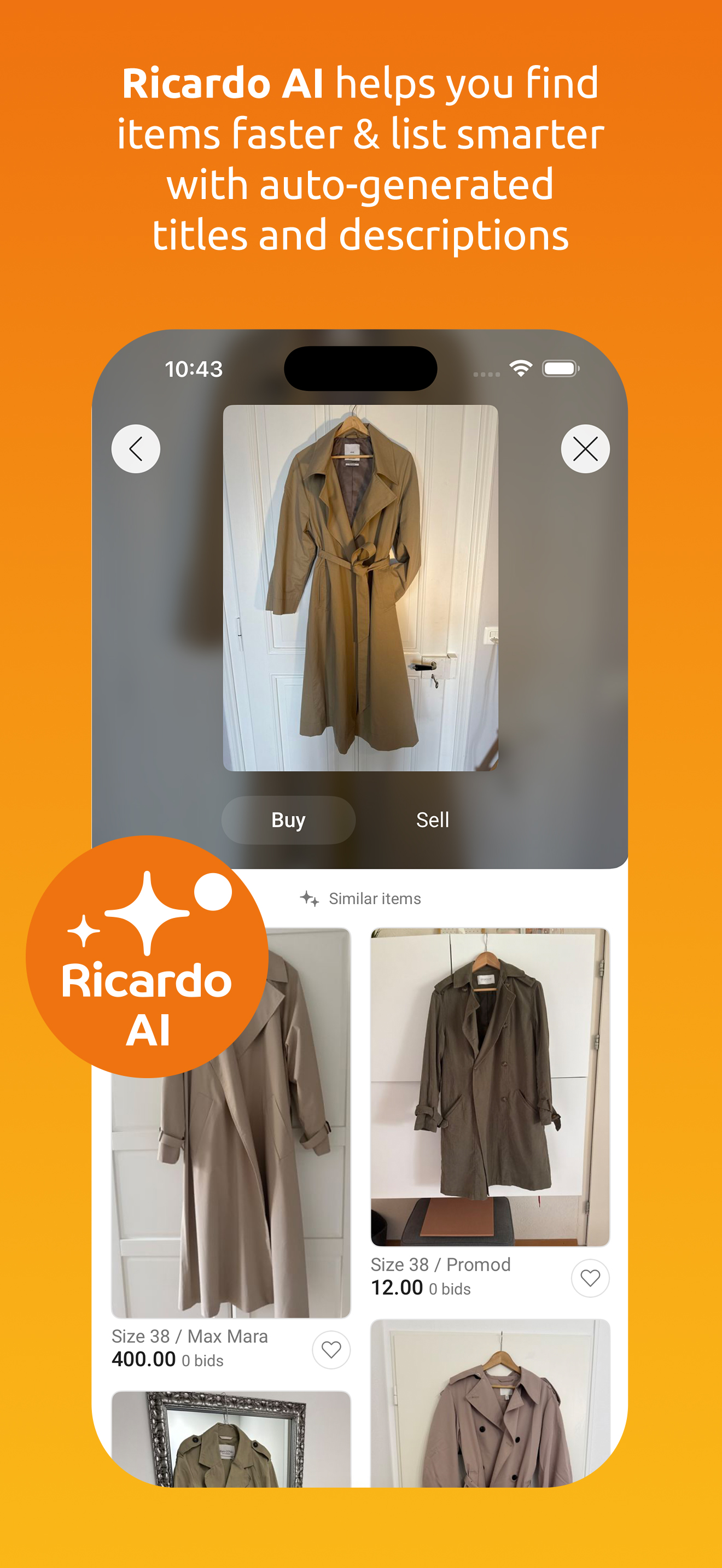 Ricardo: buy & sell screenshot 3