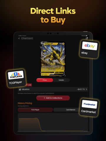 Pokemon Card Scanner - DexQ iPad screenshot