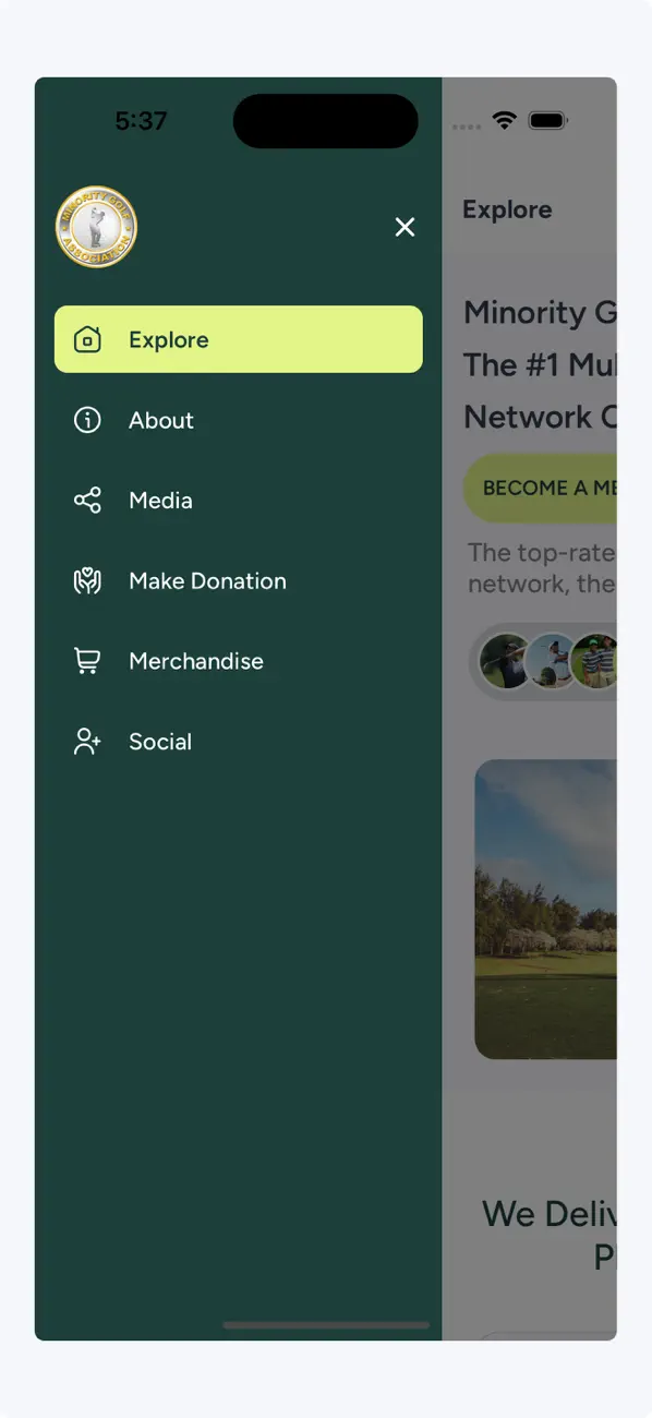 Screenshot #2 pour MINORITY GOLF ASSOCIATION
