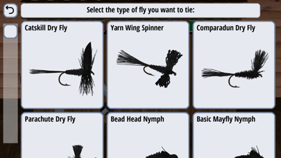 Screenshot #2 pour Fly Tying Simulator