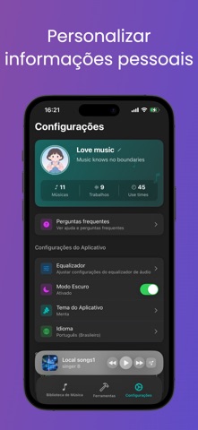 Reprodutor de Música Offline ▸ iPhone screenshot 7