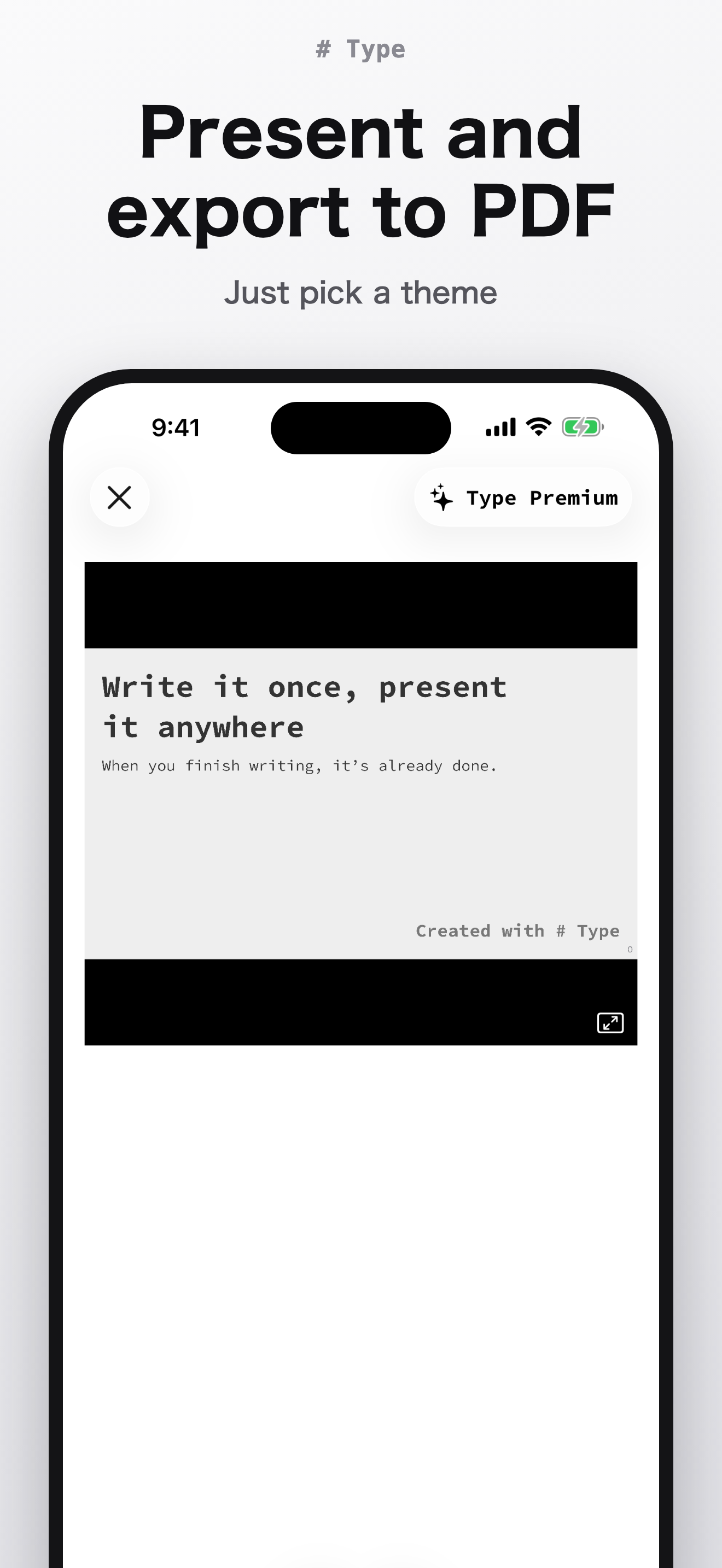 # Type - Markdown Editor screenshot 4