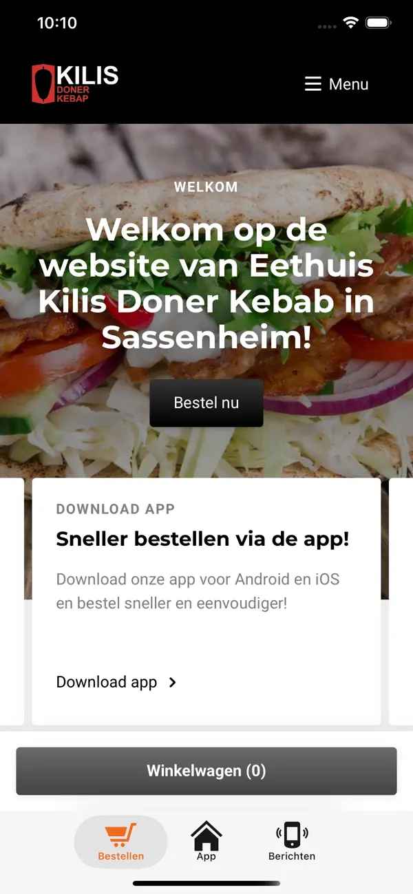 Screenshot #3 pour Eethuis Kilis Doner Kebab