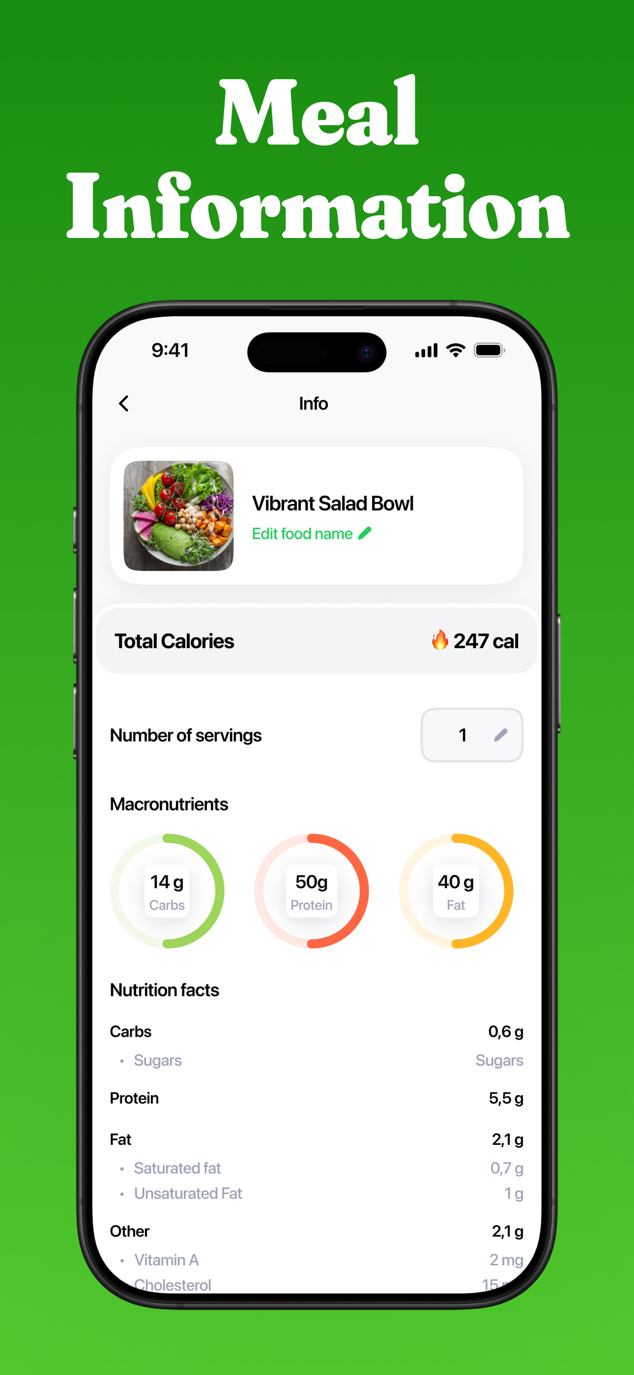 Burn: Calorie Counter, Deficit