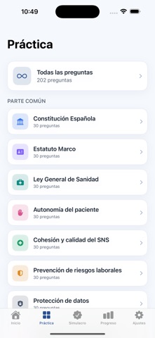 Fanal: Celador Exam Prep iPhone screenshot