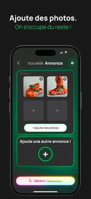 Listed AI - Créer des annonces iPhone screenshot 2