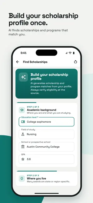 Students AId screenshot 2