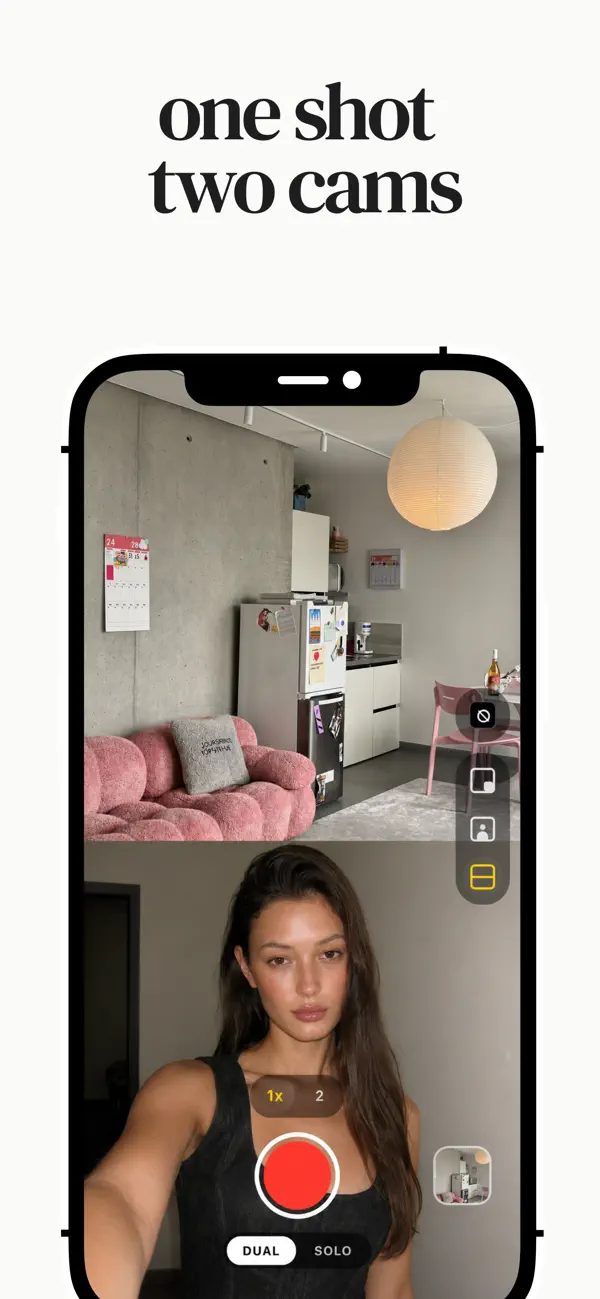 Screenshot #1 pour ikiCam — Dual Camera