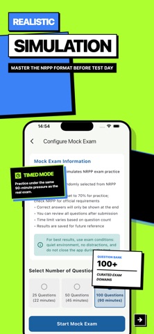NRPP Radon Measurement Exam iPhone screenshot