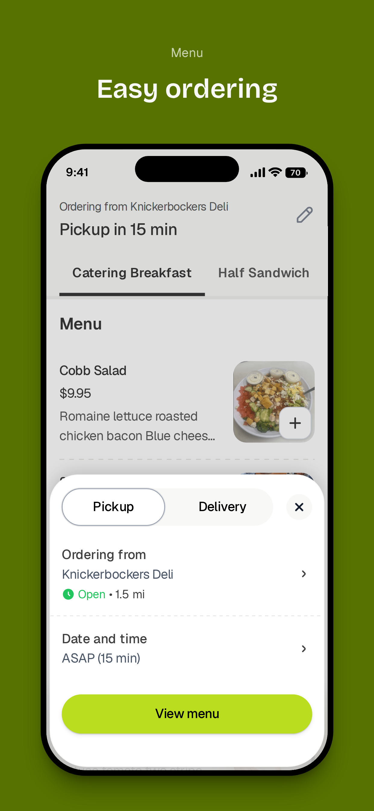 Knickerbockers Deli To Go