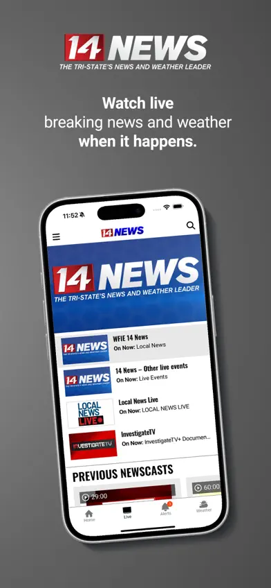 14 NEWS WFIE screenshot 2