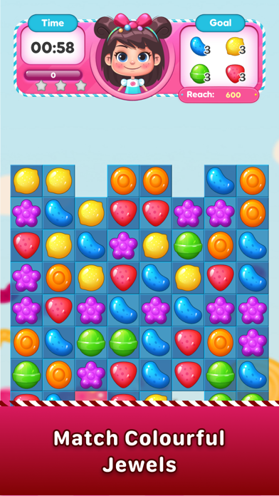 Jewel Smash - Match 3 Game Screenshot