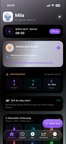 BabyLog – Baby Tagebuch screenshot 3